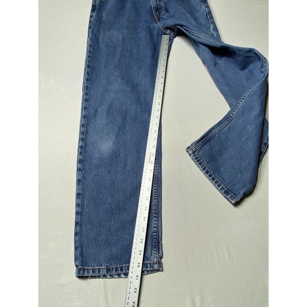Levis 550 Mens‎ Jeans 31x32 Relaxed Fit Tapered Leg Blue 100% Cotton Brazil - Picture 4 of 9